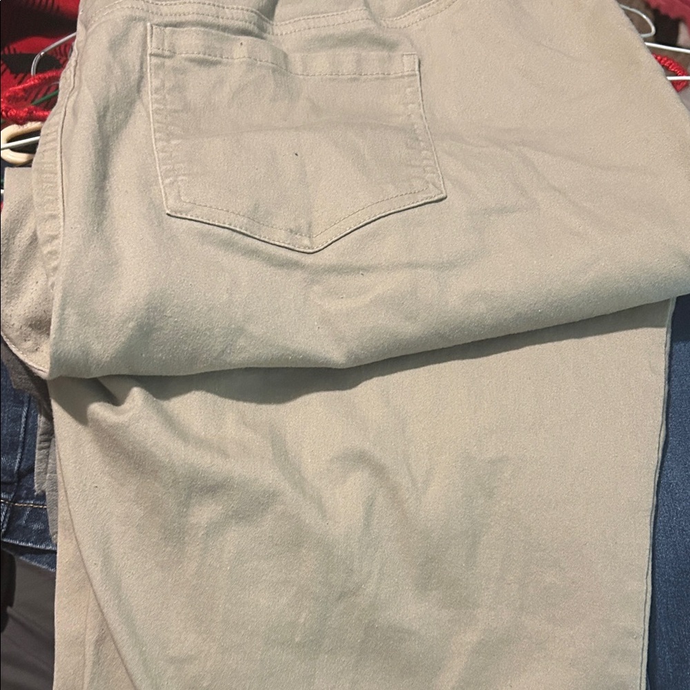 Kim Rogers Tan Capris